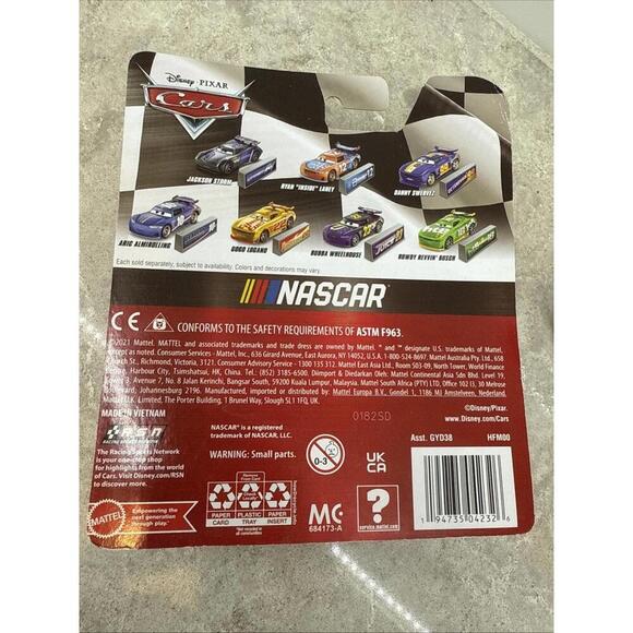 Lot of 4 Disney Pixar Cars 2020, 2022 NASCAR Diecast Cars. Brand New sealed pkg. - Picture 5 of 9